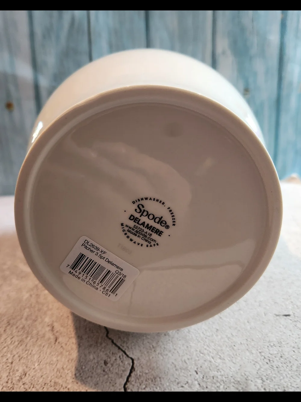 Spode Delamere Brown 56 Oz Pitcher